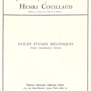 Voordeelprijs Couillaud: 12 Etudes Melodiques