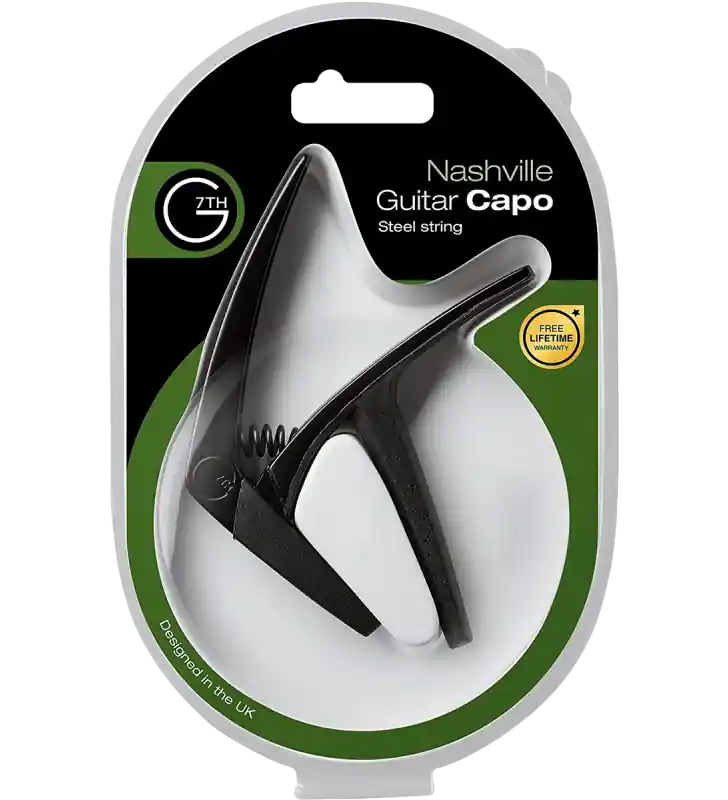 Hoge Kwaliteit G7th Nashville Western/Steel String Capo zwart