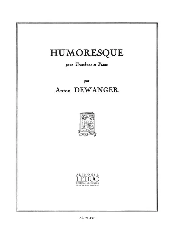 Alleen Vandaag Anton Dewanger: Humoresque