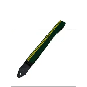 Nu Kopen LG Straps F1 Racing Stripes Gitaarband Green & Yellow