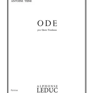 Aanbieding Tisne Ode 4 Trombones Performancee Score