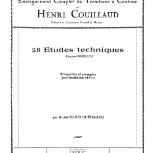 Alleen Vandaag 26 Etudes techniques d'apres Bordogni