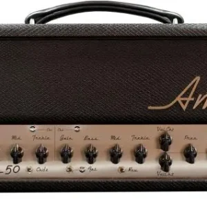 Ams amplifiers Revenge 50S Head - Black Superprijs