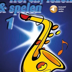 Actieprijs Horen, Lezen & spelen 1 altsaxofoon