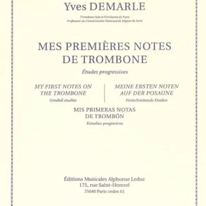Actieprijs Yves Demarle: Mes Premieres Notes De Trombone