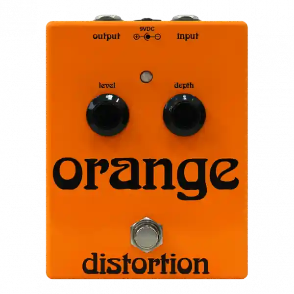 Populair Orange Vintage Distortion
