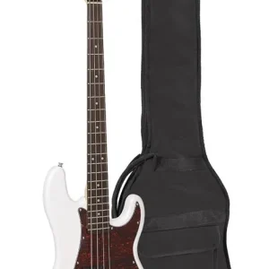 SX BD2/WT P-style elektrische basgitaar met split single coil element Gecertificeerd