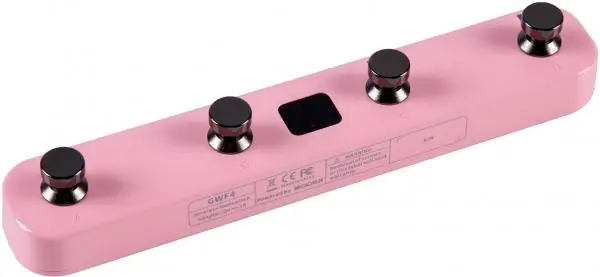 Mooer GWF4 GTRS Wireless Footswitch - Shell Pink Betaalbaar