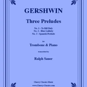 Voordeelprijs Three Preludes fuer Trombone & Piano