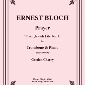 Actieprijs Prayer fuer Trombone & Piano