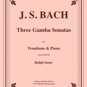 Uitverkoop Three Gamba Sonatas fuer Trombone & Piano