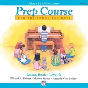Alfred's Basic Piano Library Prep Course Lesson B Gratis Verzending