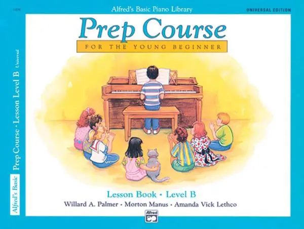 Alfred's Basic Piano Library Prep Course Lesson B Gratis Verzending
