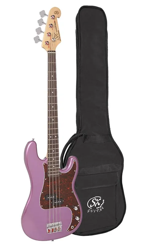 Speciale Aanbieding SX BD2/MPP P-style elektrische basgitaar met split single coil element