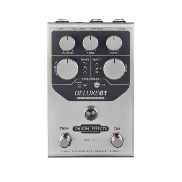Origin effects Deluxe 61 Tremolo Drive Laatste Versie