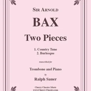 Two Pieces for Trombone & Piano Gratis Retour