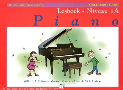Alfred's Basic Piano Library Lesboek Niveau 1A Alleen Vandaag