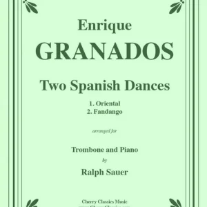 Two Spanish Dances fuer Trombone & Piano Speciale Aanbieding