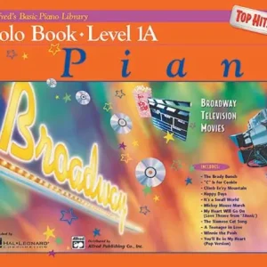 Alfred's Basic Piano Library Top Hits Solo Book 1A Gratis Verzending