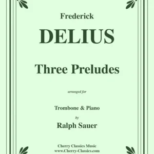 Actieprijs Three Preludes fuer Trombone and Piano