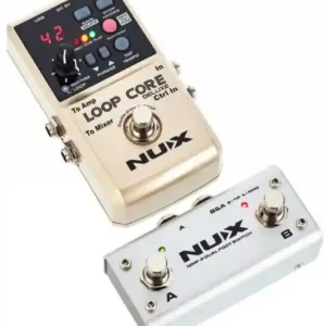 Nux Loop Core Deluxe Bundle With NMP-2 Dual Footswitch Uitverkoop