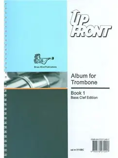 Up Front Album for Trombone Bass Clef - Book 1 Goedkoop