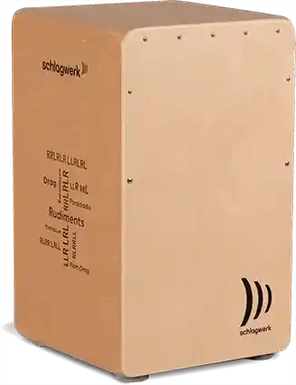 Koop Vandaag Cajon Schlagwerk CP80 Rudiment Nature