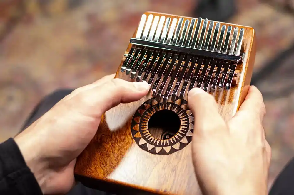 Kalimba Meinl sound hole 17 notes Designer Sun Must-Have