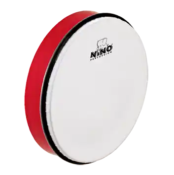 Hoge Kwaliteit Hand drum Nino abs 10 inch rood