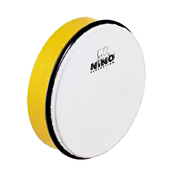 Hand drum Nino abs 8 inch geel Gratis Retour