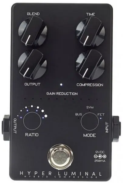 Darkglass Hyper Luminal Hybrid Compressor Ltd - Black Tijdelijk Beschikbaar