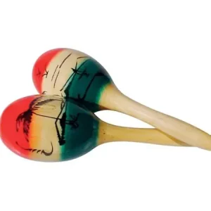 Beperkte Voorraad Maracas Samba bal hout 2 stuks