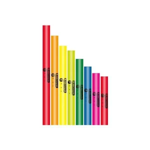 Korting Boomwhackers BW-8 Set van 8 Diatonisch