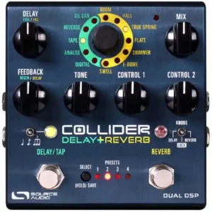Nieuw Source audio Collider Delay+Reverb