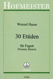Wenzel Hause: 30 Etüden Gratis Retour