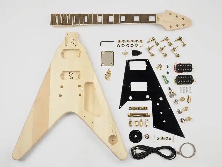 Beperkte Voorraad Boston KIT-FV-10 gitaar zelfbouwpakket