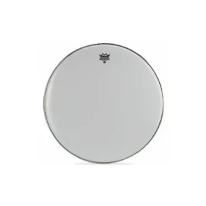 Dagaanbieding Remo Ambassador Glad Wit Bassdrumvel 22"