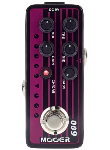 Mooer Micro Preamp 009 Blacknight Favoriet