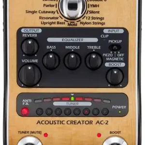 Zoom AC-2 Acoustic Creator Koop Vandaag