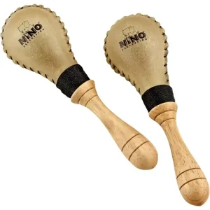 Nino Percussion NINO10 Rawhide Maracas - small Gecertificeerd