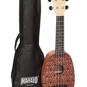 Bestel Nu Mahalo ME1P sopraanukelele Pineapple-vorm