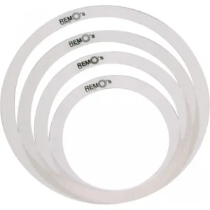 Remo Rem-o-ring set, 4 stuks 1x12",1x13",1x14" + 1x16" voor Tom/ Snare/ Floortom Premium