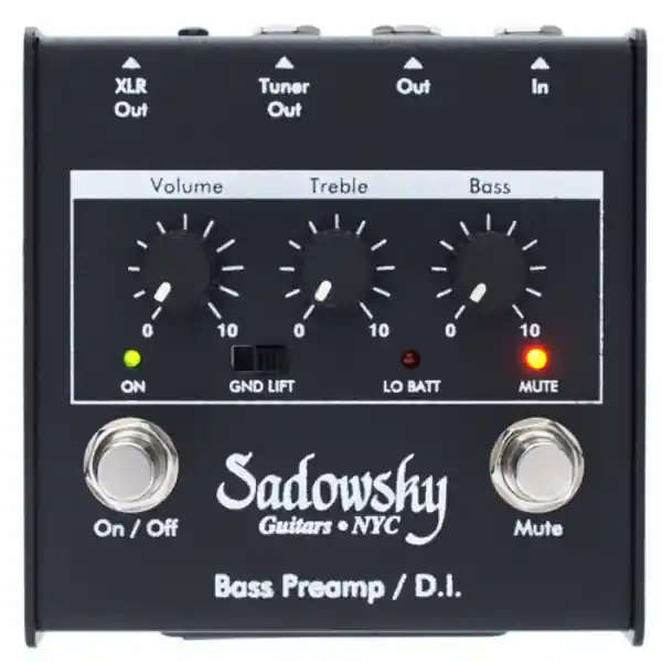 Bestel Nu Sadowsky SBP-1 Preamp/DI Pedal