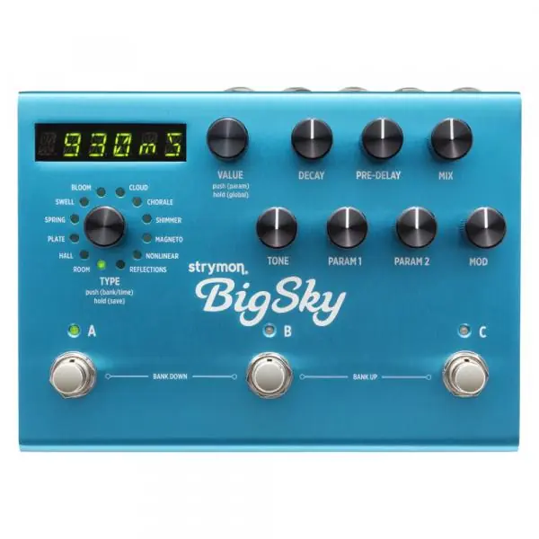 Strymon BigSky Reverb Merkproduct