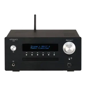 Alleen Vandaag Advance Paris MyCast-7 All-In -One Geïntegreerde Versterker, Zwart