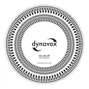 Alleen Vandaag Dynavox TS-1 Instelmal en stroboscoop voor draaitafels