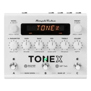 Ik multimedia TONEX PEDAL WHITE LIMITED ED Beperkt Aanbod