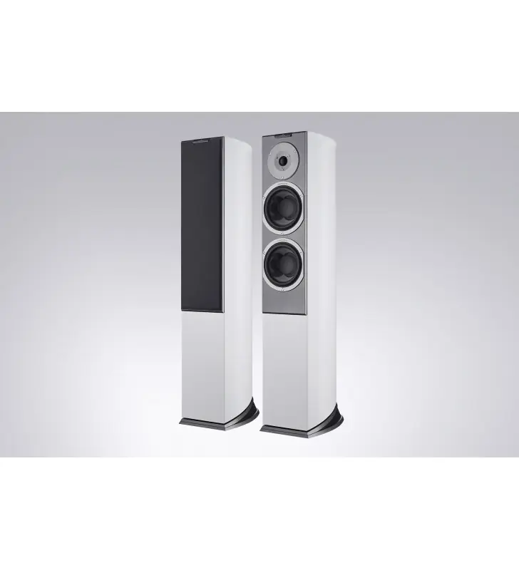 Weekendaanbieding Audiovector R-3 Signature Vloerstaande Speaker Set, White Silk