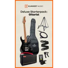 Cort Deluxe Startersset Elektrische Gitaar (Black) Merkproduct