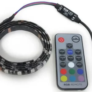Express Levering Temple audio design RGB LED Light Strip With Remote For Solo 18
